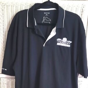 Mens Porsche Club Racing Polo XL